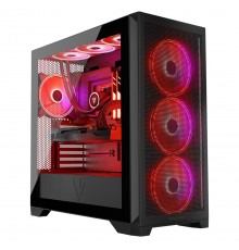 MODECOM Case VOLCANO EXPANSE S APEX ARGB MIDI Black