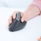 Logitech | Ergonomic Mouse | MX VERTICAL | Wireless | USB, Bluetooth | Graphite
