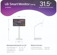 LG LCD 32U889SA-W 32" white