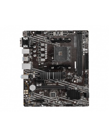 MSI A520M PRO Socket AM4 micro ATX