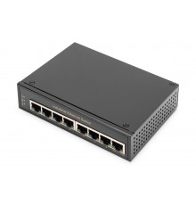 Ind. 8-port Gigabit switch