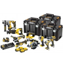 18V XR combo set 10 pcs - 4x5Ah