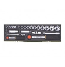 SOCKET WRENCH SET PROXXON 27PCS 23020