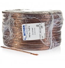 BITNER SPEAKER CABLE BiTsound PGY-p (TLgY) 2x1mm2 ROLL 100m.
