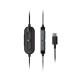 HEADPHONES WITH MICROPHONE CHAT USB