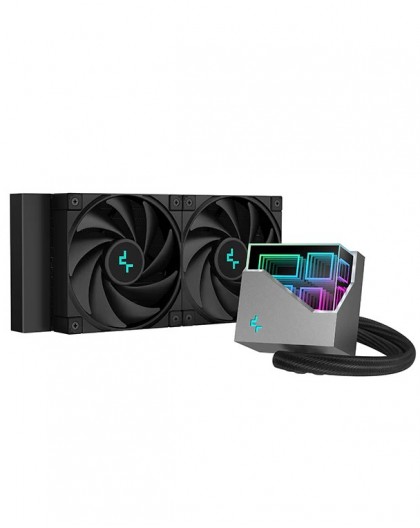 DeepCool LT520 Processor All-in-one liquid cooler 12 cm Black 1 pc(s)