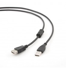 Gembird 1.8m USB 2.0 A M/FM USB cable USB A Black