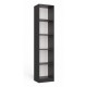 BOOKCASE 40 CM ANTHRACITE