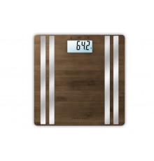 Medisana BS 552 Rectangle Bamboo, Silver Electronic personal scale