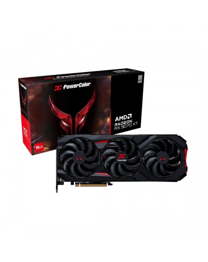 Graphics card. PowerColor Red Devil RX9070XT 16G-E/OC