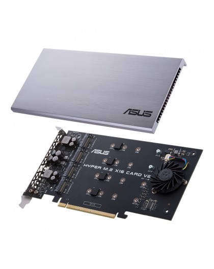 ASUS HYPER M.2 X16 CARD V2 interface cards/adapter Internal