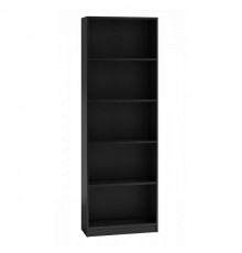 Topeshop R40 CZERŃ office bookcase