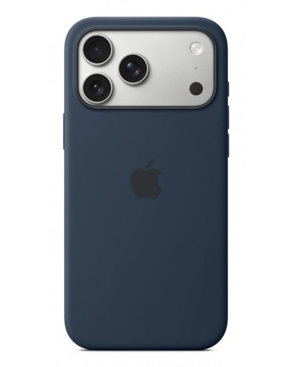 Apple iPhone 17 Pro Max Silicone Case with MagSafe – Midnight