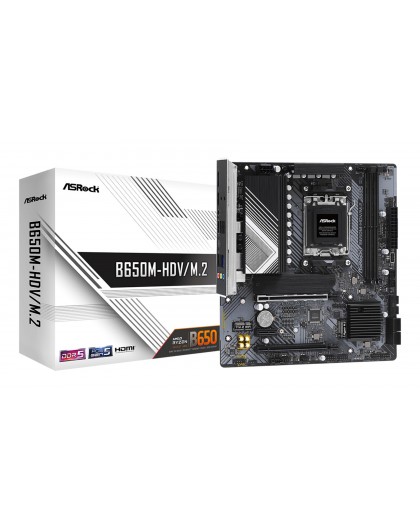 Asrock B650M-HDV/M.2 AMD B650 Socket AM5 micro ATX