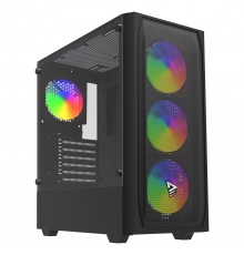 Savio Noctis Flow RGB Cube Black