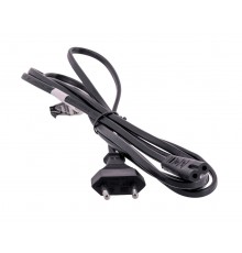 Gembird PC-184/2 power cable Black 1.8 m Power plug type C C8 coupler