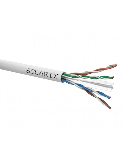 Solarix CAT6 UTP PVC Eca installation cable 305m