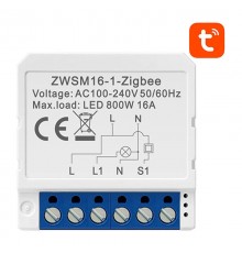 Smart Switch Module ZigBee Avatto ZWSM16-W1 TUYA