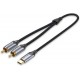 Kabel Audio Vention USB-C na 2RCA męski 2m