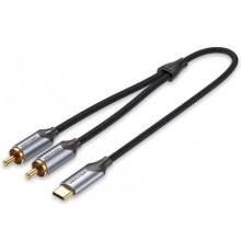 Kabel Audio Vention USB-C na 2RCA męski 2m