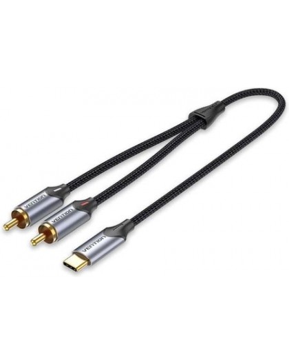 Kabel Audio Vention USB-C na 2RCA męski 2m