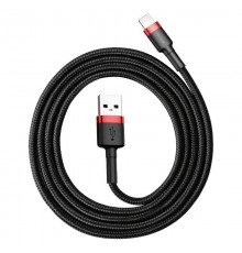 Baseus Cafule USB Lightning Cable 2.4A 1m (Red+Black)