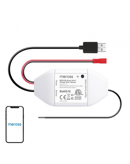 Meross MSG100HK smart garage door switch (HomeKit)