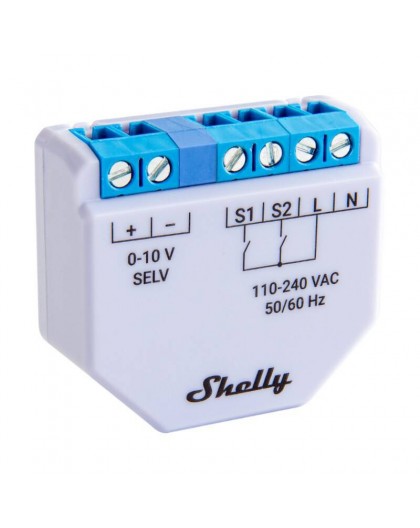 Shelly Plus 0-10V Light Dimmer, WiFi/Bluetooth