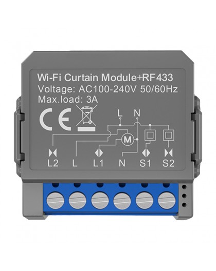 Avatto CMS16-RF-1 WIFI+RF smart curtain module