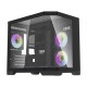 Darflash FT418 computer case + 6 aRGB fans (black)