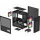 DeepCool CH360 DIGITAL Micro Tower Black