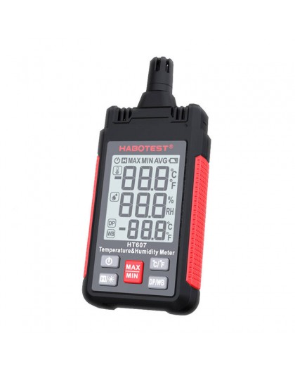 Temperature & Humidity Meter Habotest HT607