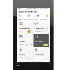 GIRA 206905 video intercom system 15.2 cm (6") Black