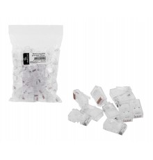 Cablexpert PLUG3UP6/100 wire connector 1 Transparent