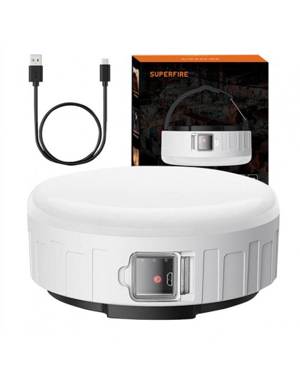 Superfire T25 camping light, 400 lm, USB, 3 modes