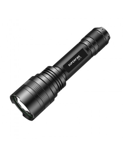 Superfire C8-H flashlight 1200 lm, USB, 250m, 5 modes