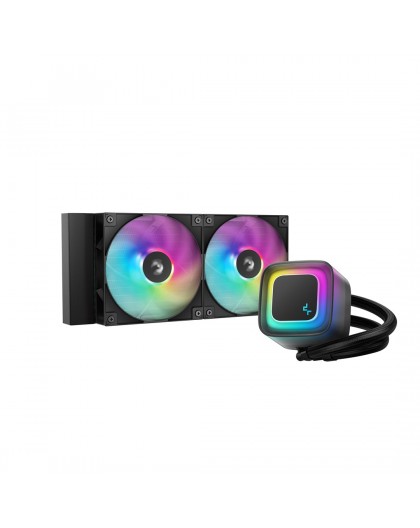 DeepCool LE240 V2 Processor All-in-one liquid cooler 12 cm Black