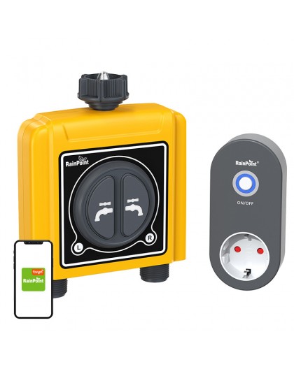 RainPoint 2-zone irrigation controller with app