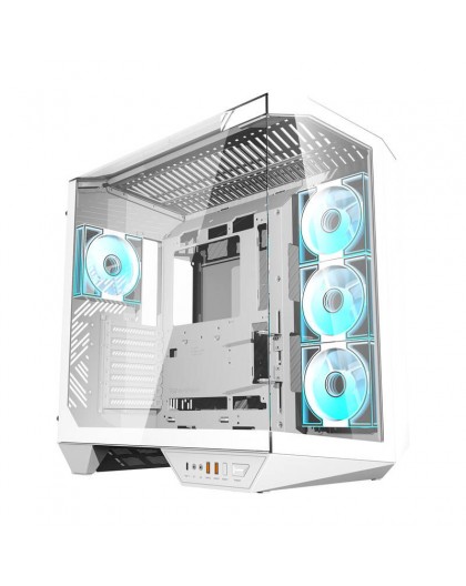 Darkflash DY470 computer case (white) + 4 fans