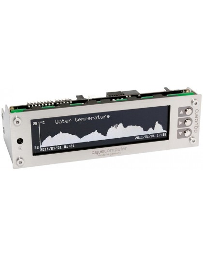 Aqua Computer 53145 fan speed controller LCD Stainless steel