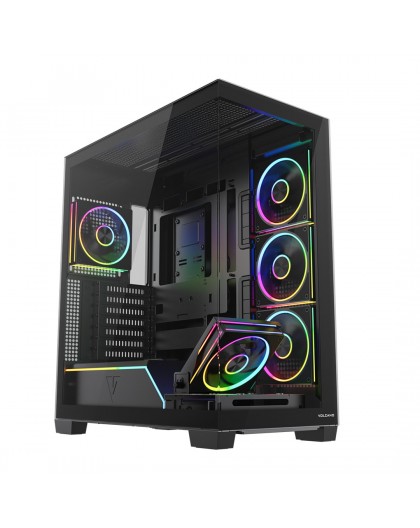 MODECOM VOLCANO STELLAR PLUS ARGB MIDI 5F BLACK