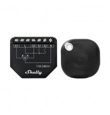 WiFi Shelly Shutter + BLU Button Tough 1 blinds/curtains controller