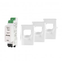 Shelly PRO 3EM 400A 2-Phase Energy Meter, WiFi/Bluetooth