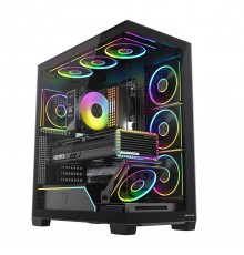MODECOM VOLCANO STELLAR PLUS ARGB MIDI 8F BLACK