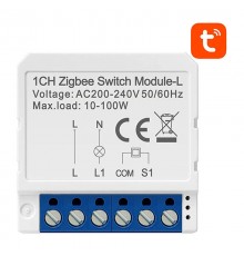 Smart Switch Module ZigBee Avatto LZWSM16-W1 No Neutral TUYA
