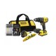 DRILL/DRIVER SET WITH ACCESSORIES SFMCK101D1S STANLEY