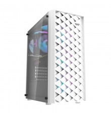 Darkflash DK351 computer case (white) + 4 RGB fans