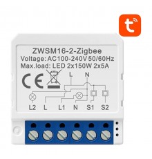Smart Switch Module ZigBee Avatto ZWSM16-W2 TUYA