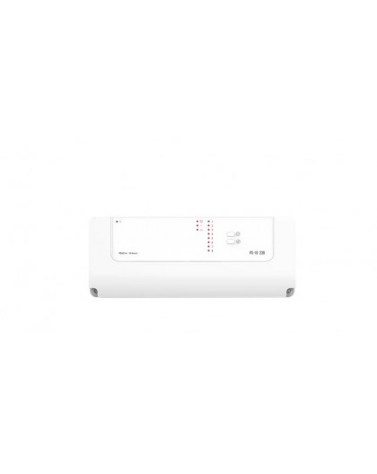 Wireless relay on DIN rail blue