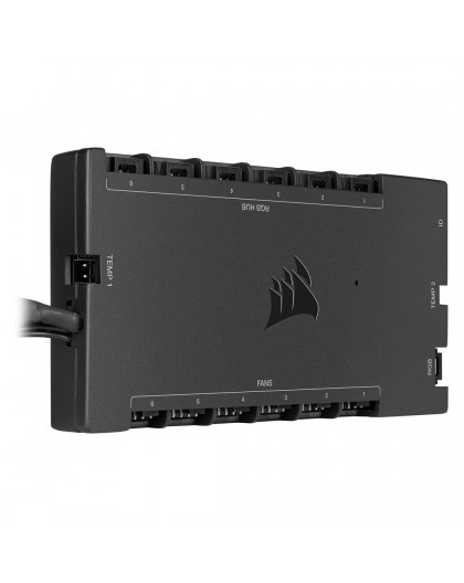 Corsair iCUE Commander Core XT fan speed controller 6 channels Black